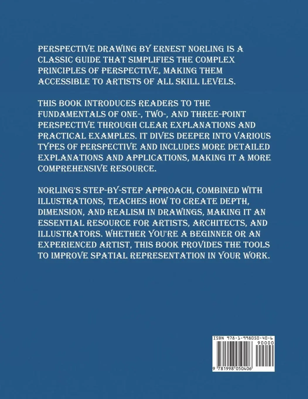 Rückseite: 9781998050406 | Perspective Drawing | Ernest Norling | Taschenbuch | Englisch | 1978