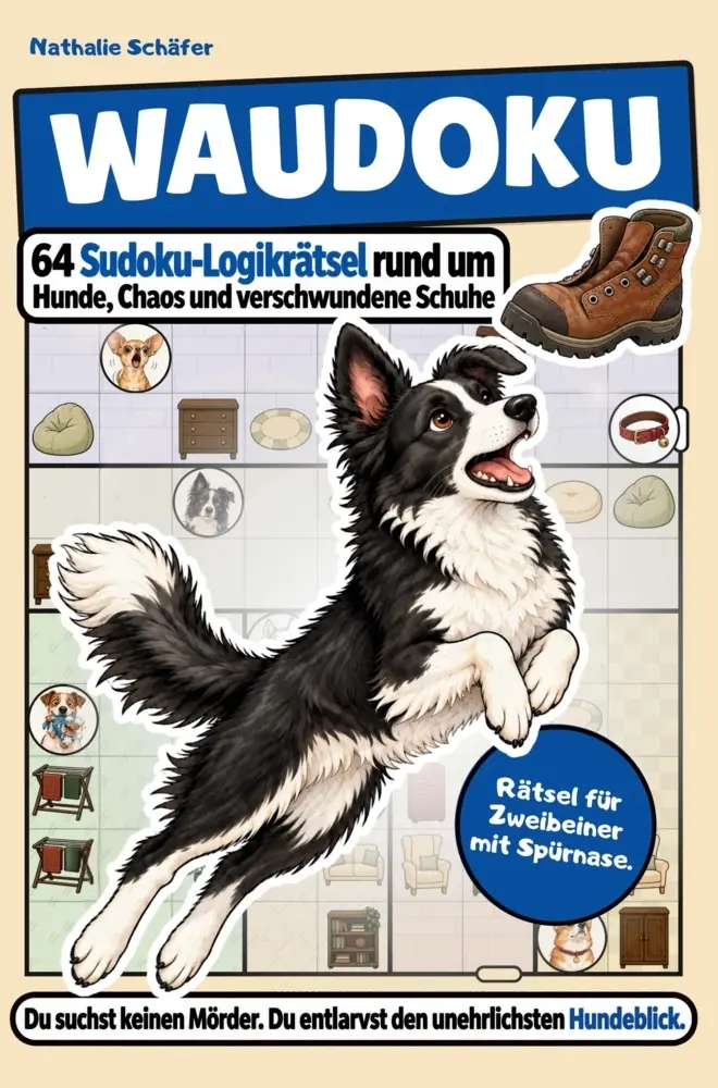 Cover: 9783693830406 | Waudoku - 64 Krimi-Sudoku mit Hunden | Nathalie Schäfer | Taschenbuch