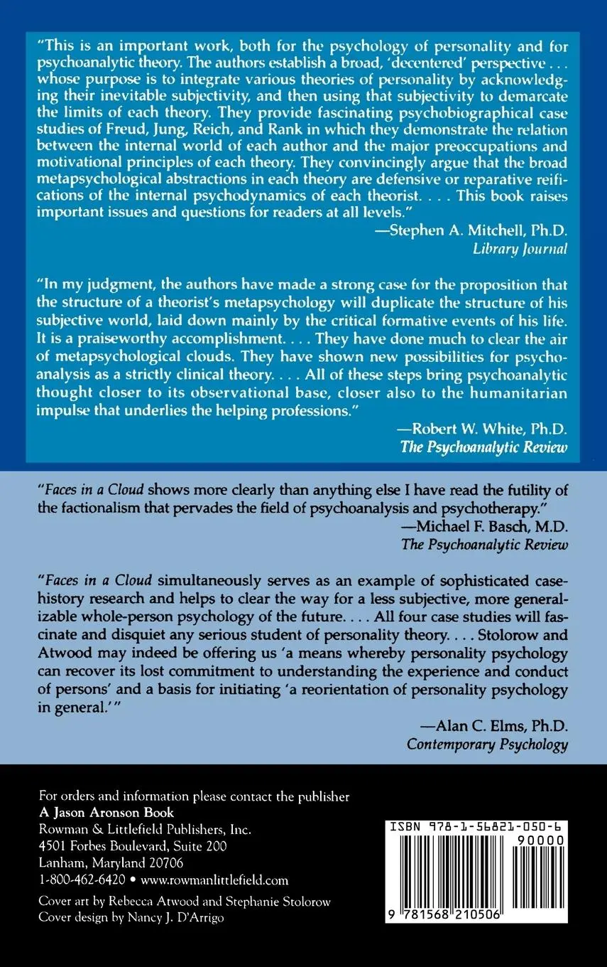 Rückseite: 9781568210506 | Faces in a Cloud | Intersubjectivity in Personality Theory | Buch