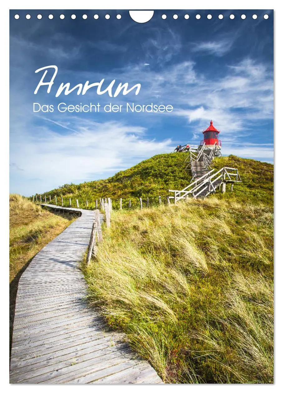 Cover: 9783516390506 | Amrum - Das Gesicht der Nordsee (Wandkalender 2026 DIN A4 hoch),...