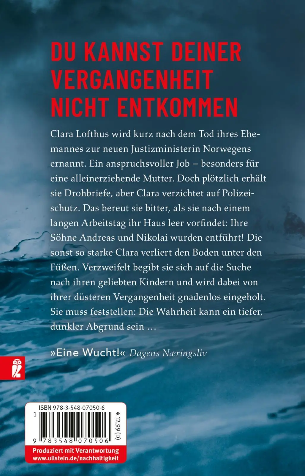 Rückseite: 9783548070506 | Dunkler Abgrund | Ruth Lillegraven | Taschenbuch | 384 S. | Deutsch
