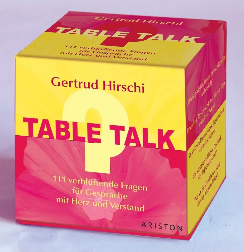 Cover: 9783720540506 | Table Talk | Gertrud Hirschi | Lehr-, Lern-, Bildkarten | Deutsch