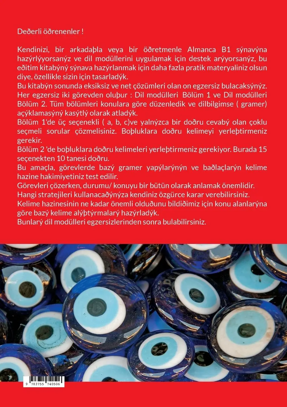 Rückseite: 9783755740506 | Sprachbausteine Deutsch B1 - Dil Modülleri Almanca B1. 10...