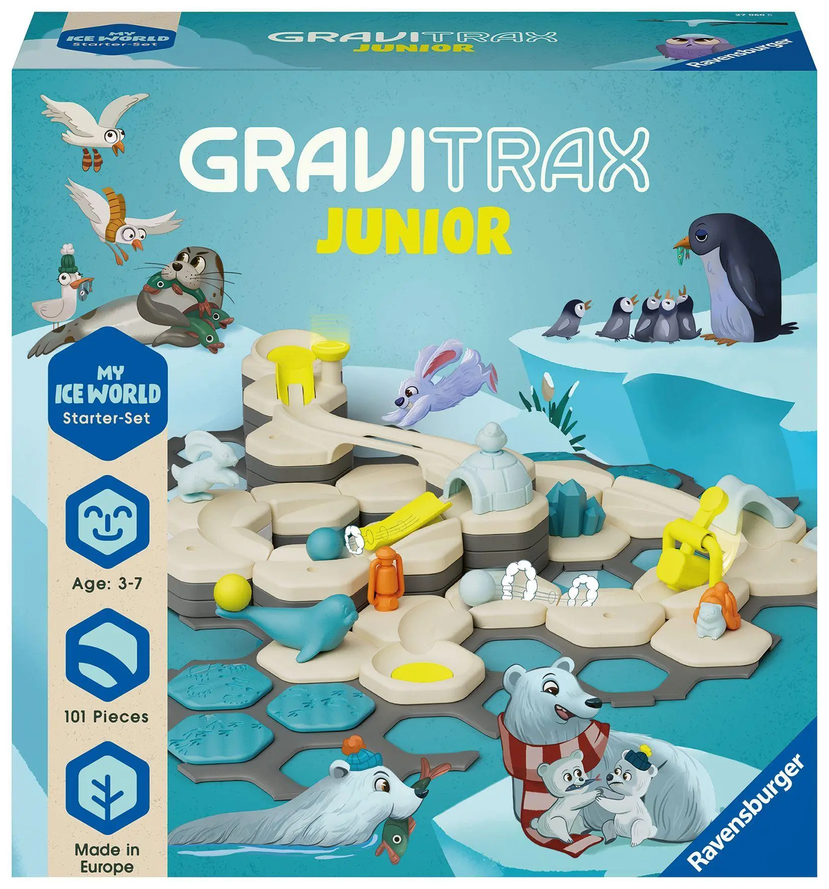 Cover: 4005556270606 | Ravensburger GraviTrax Junior Starter-Set L Ice - Erweiterbare...