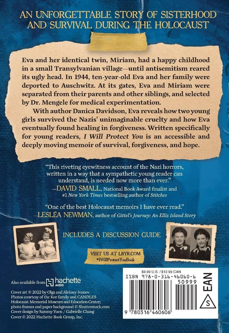 Rückseite: 9780316460606 | I Will Protect You | A True Story of Twins Who Survived Auschwitz
