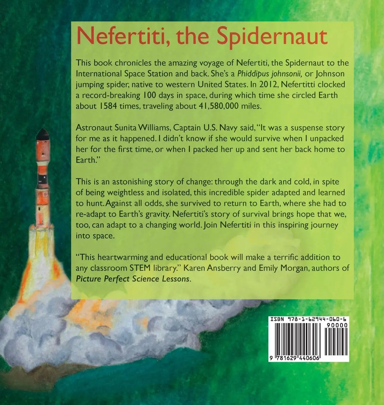 Rückseite: 9781629440606 | Nefertiti, the Spidernaut | Darcy Pattison | Buch | Gebunden | 2016