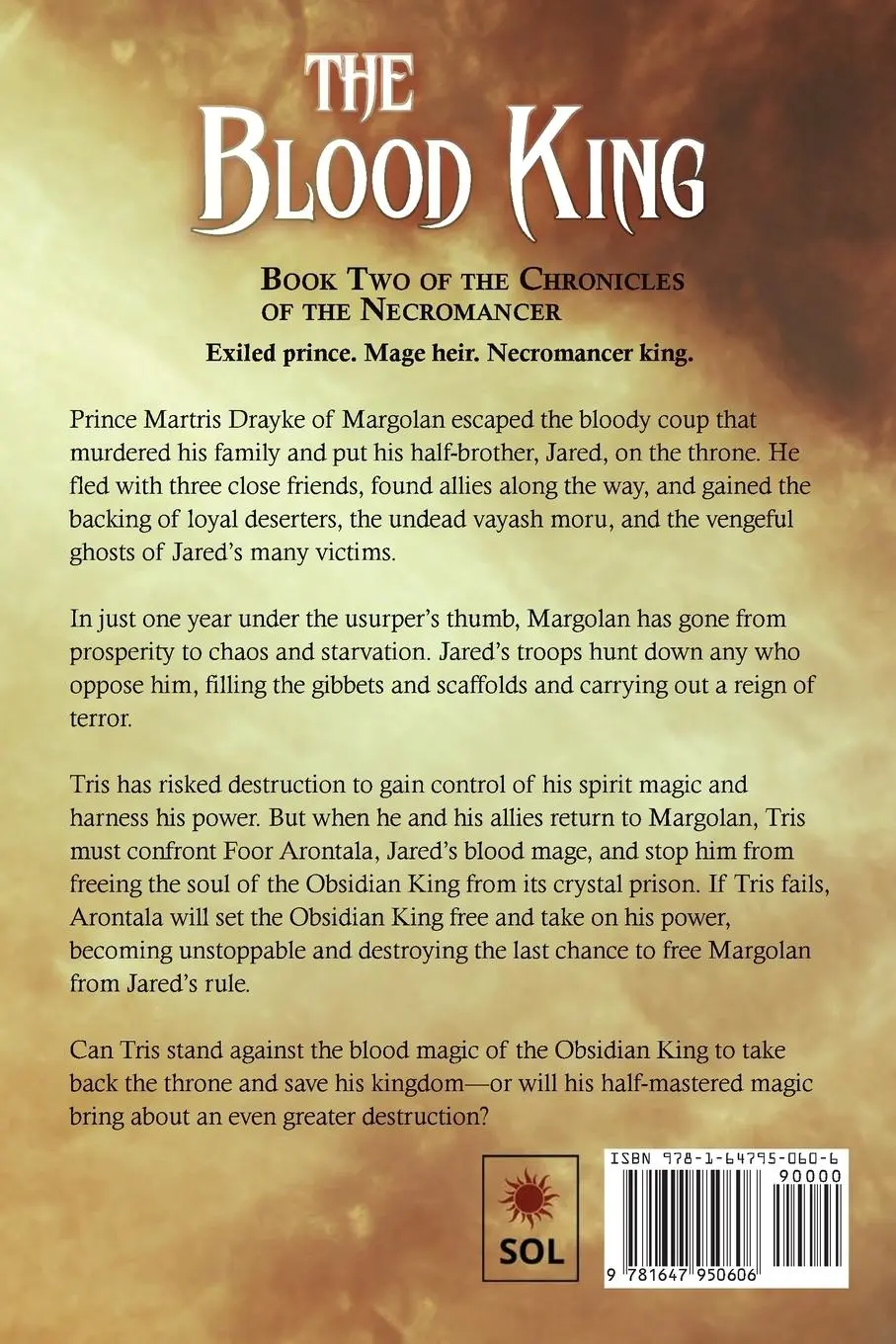 Rückseite: 9781647950606 | The Blood King | Gail Z Martin | Taschenbuch | Englisch | 2024