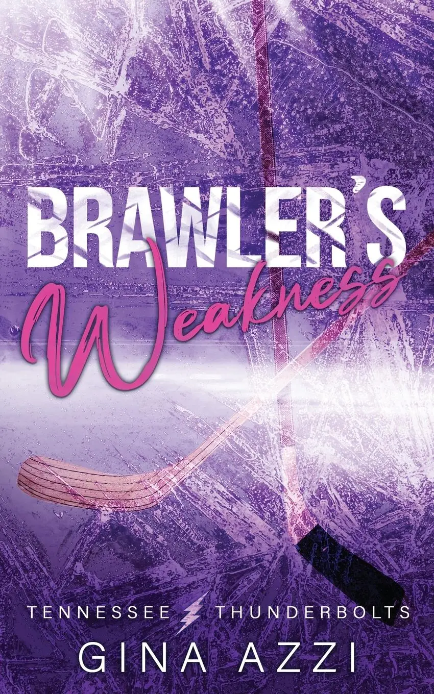 Cover: 9781954470606 | Brawler's Weakness | A Grumpy/Sunshine Hockey Romance | Gina Azzi