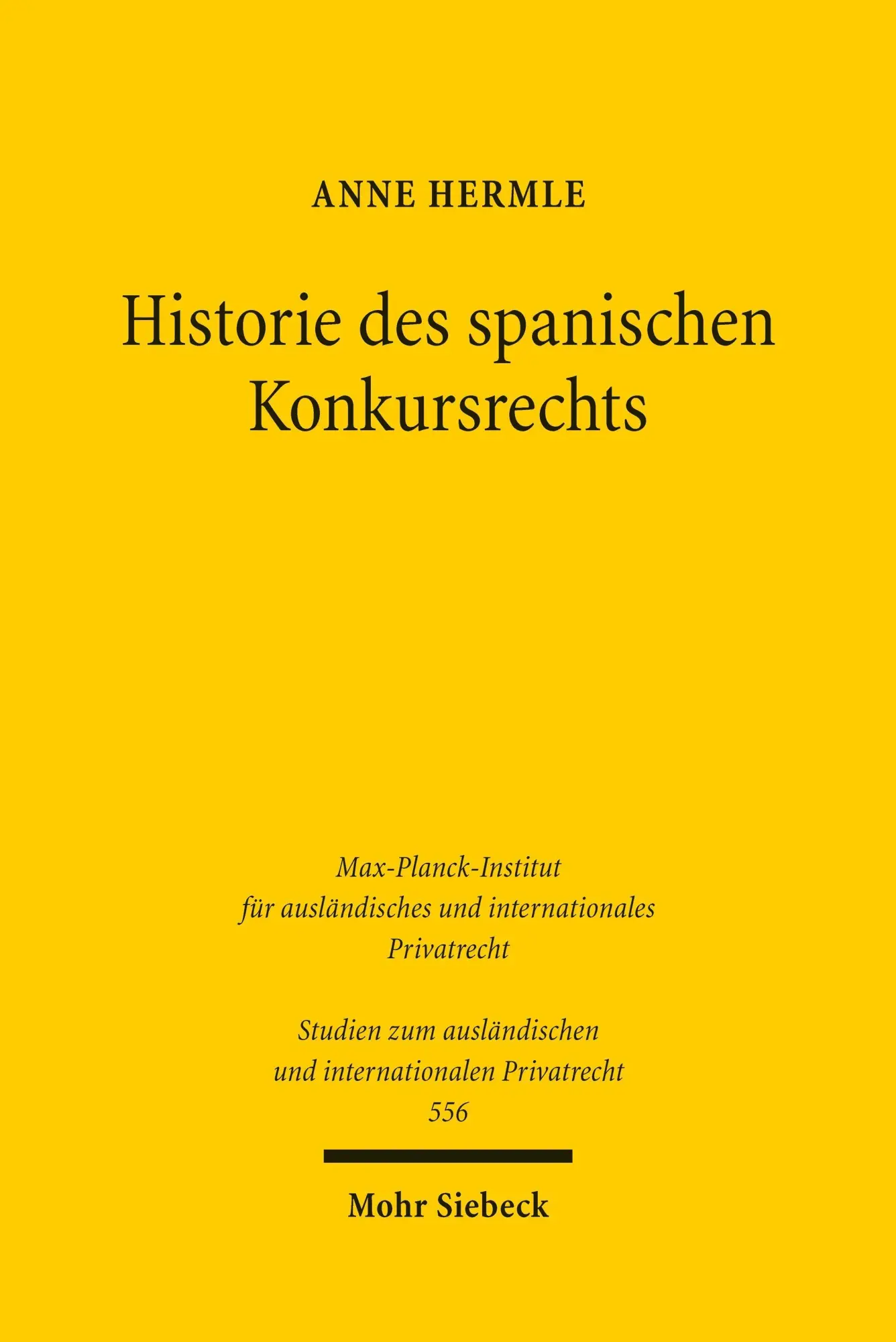 Historie des spanischen Konkursrechts