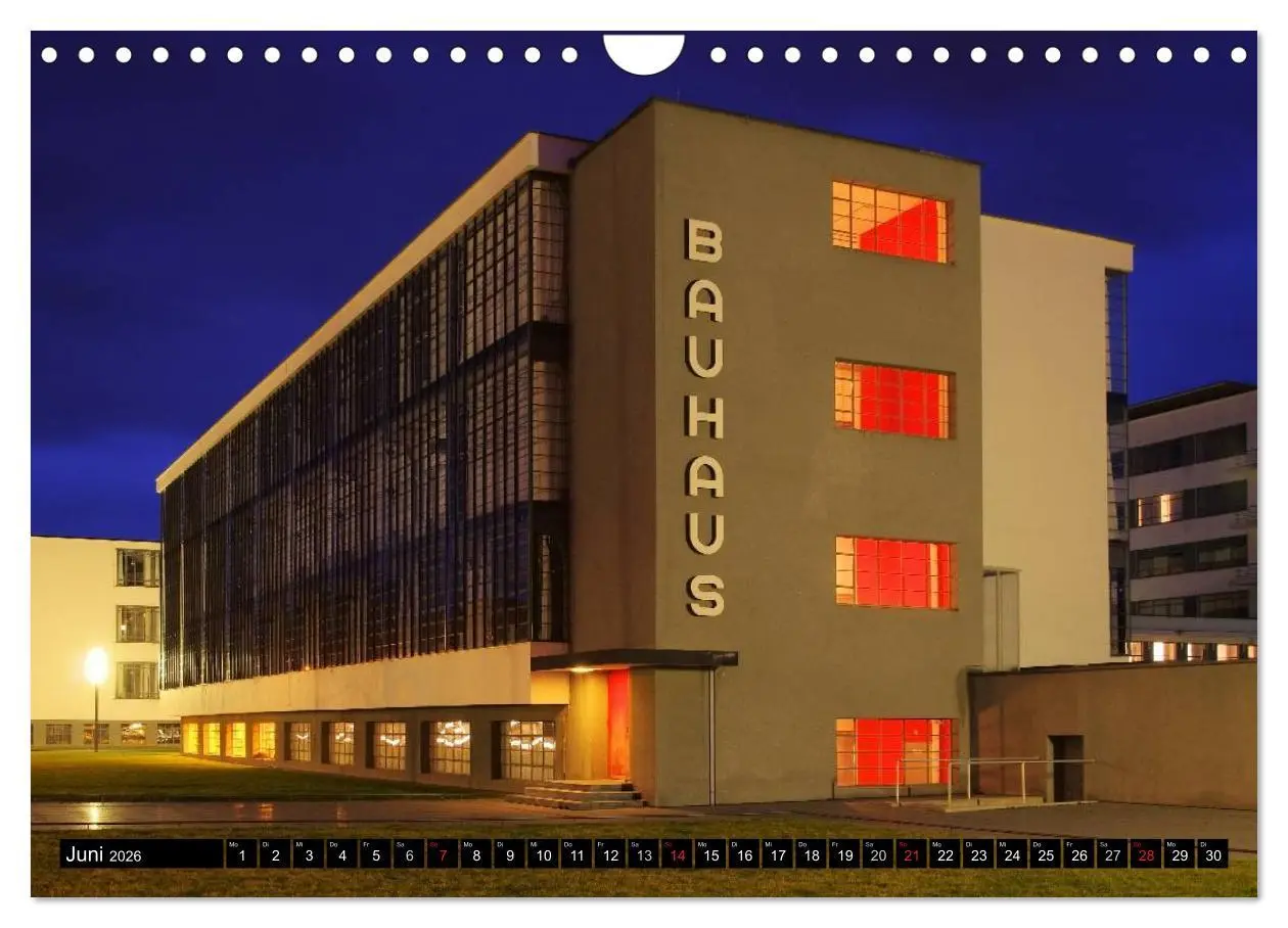 Bild: 9783516140606 | Dessau (Wandkalender 2026 DIN A4 quer), CALVENDO Monatskalender | 2026