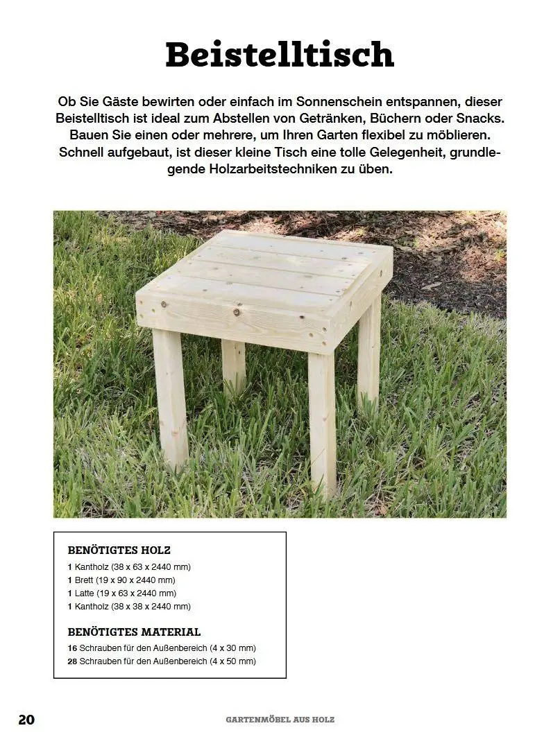 Bild: 9783702020606 | Gartenmöbel aus Holz | Super-simpel selbst gemacht | Randall Maxey