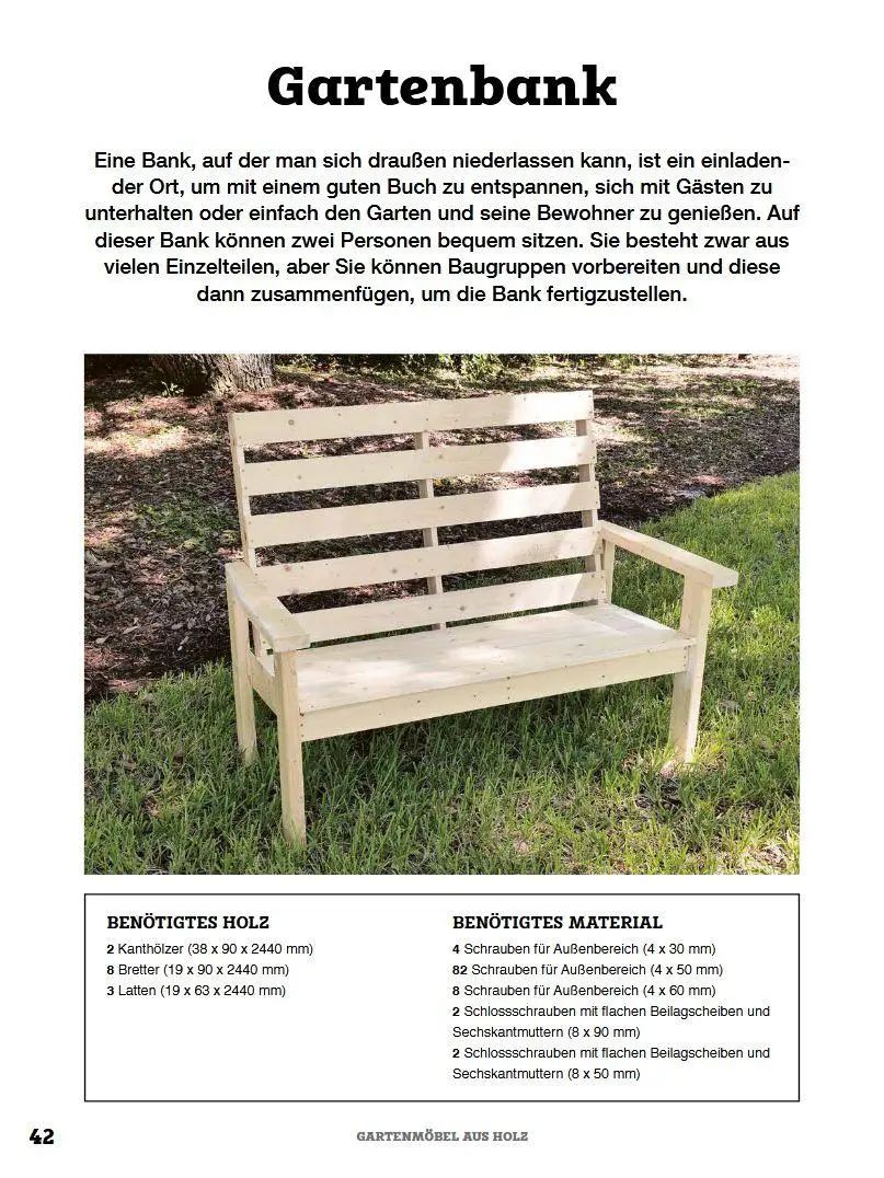 Bild: 9783702020606 | Gartenmöbel aus Holz | Super-simpel selbst gemacht | Randall Maxey