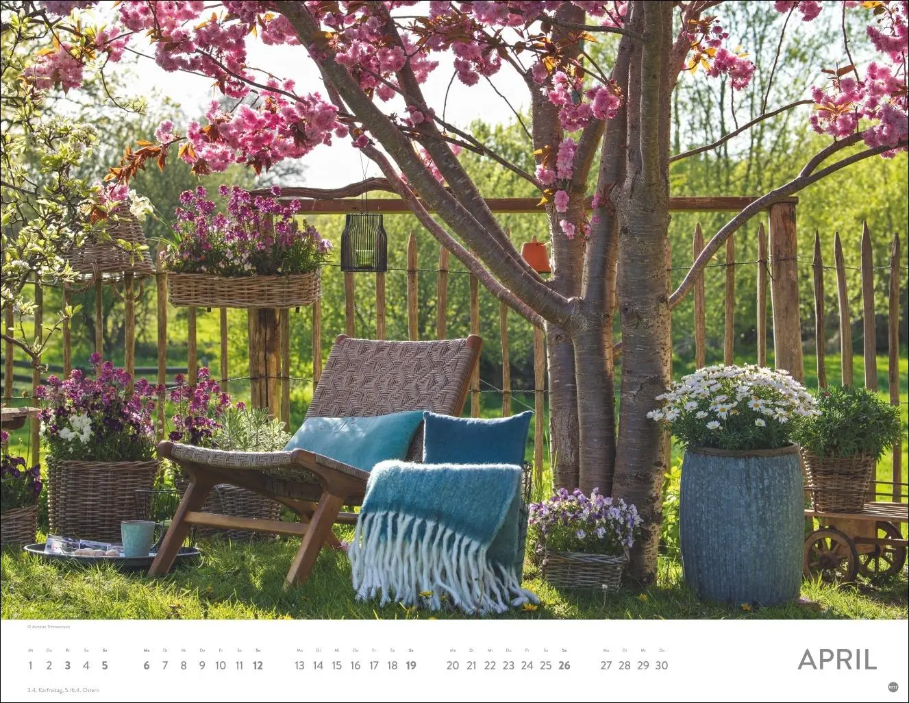 Bild: 9783756410606 | Gartenparadies Posterkalender 2026 | Heye | Kalender | Spiralbindung