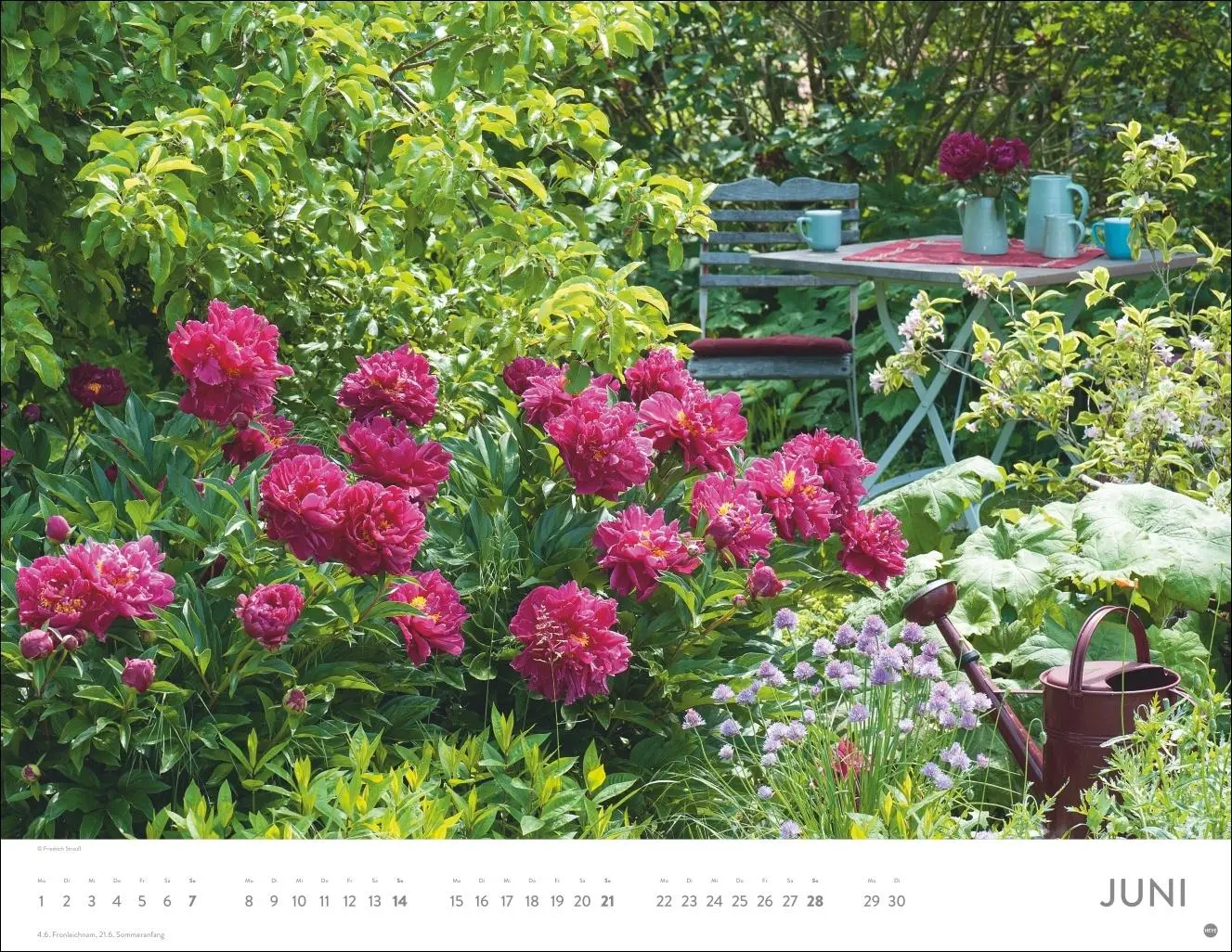 Bild: 9783756410606 | Gartenparadies Posterkalender 2026 | Heye | Kalender | Spiralbindung