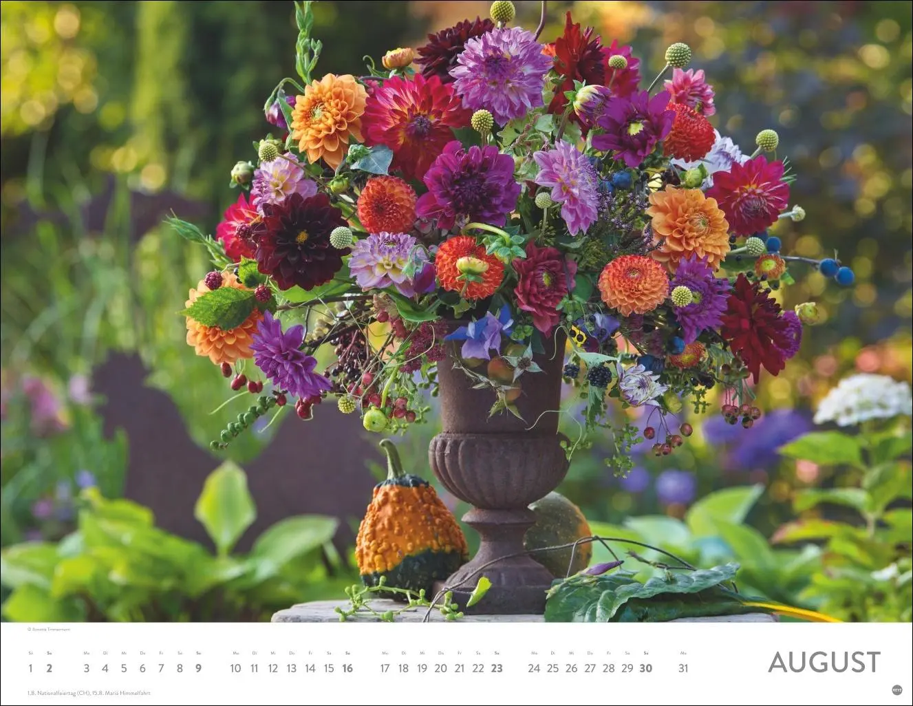 Bild: 9783756410606 | Gartenparadies Posterkalender 2026 | Heye | Kalender | Spiralbindung