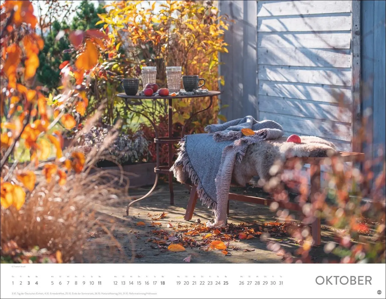 Bild: 9783756410606 | Gartenparadies Posterkalender 2026 | Heye | Kalender | Spiralbindung