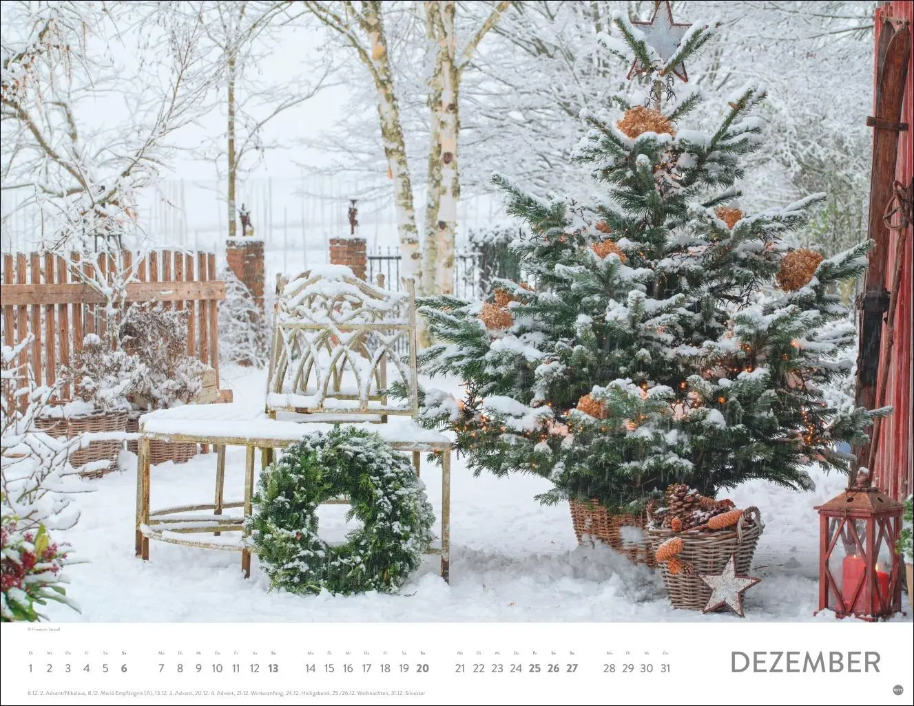 Bild: 9783756410606 | Gartenparadies Posterkalender 2026 | Heye | Kalender | Spiralbindung