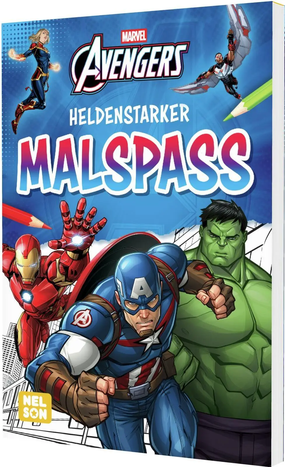 Cover: 9783845130606 | Marvel Avengers: Heldenstarker Malspaß | Taschenbuch | MARVEL | 128 S.