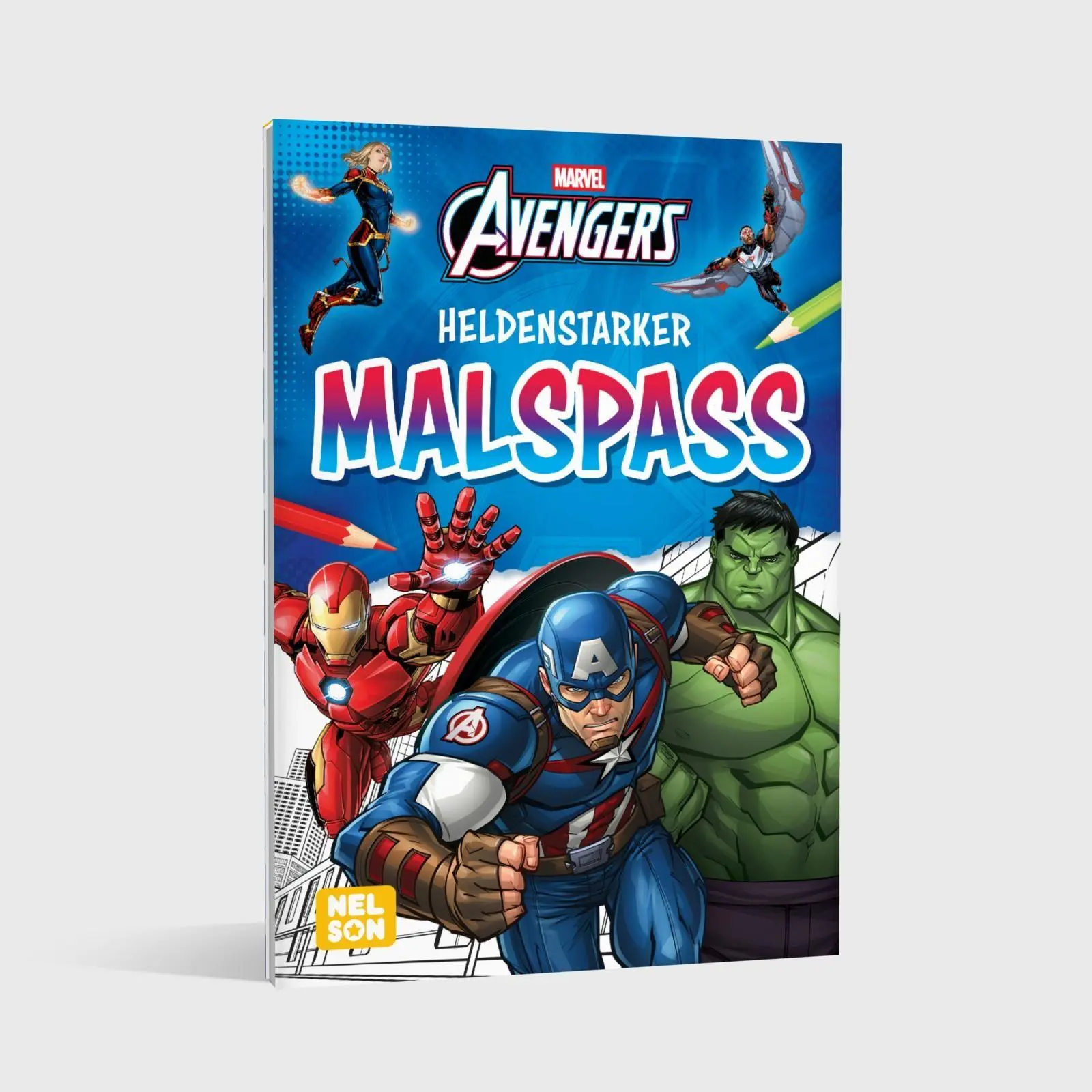 Bild: 9783845130606 | Marvel Avengers: Heldenstarker Malspaß | Taschenbuch | MARVEL | 128 S.