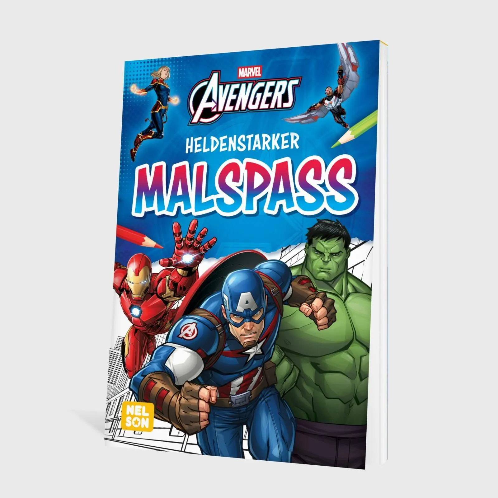 Bild: 9783845130606 | Marvel Avengers: Heldenstarker Malspaß | Taschenbuch | MARVEL | 128 S.