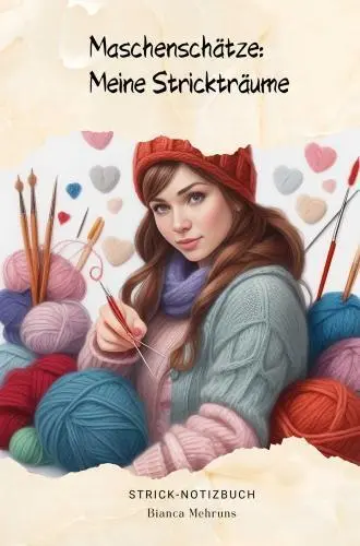 Cover: 9789403750606 | Maschenschätze: Meine Strickträume | Strick-Notizbuch | Bianca Mehruns