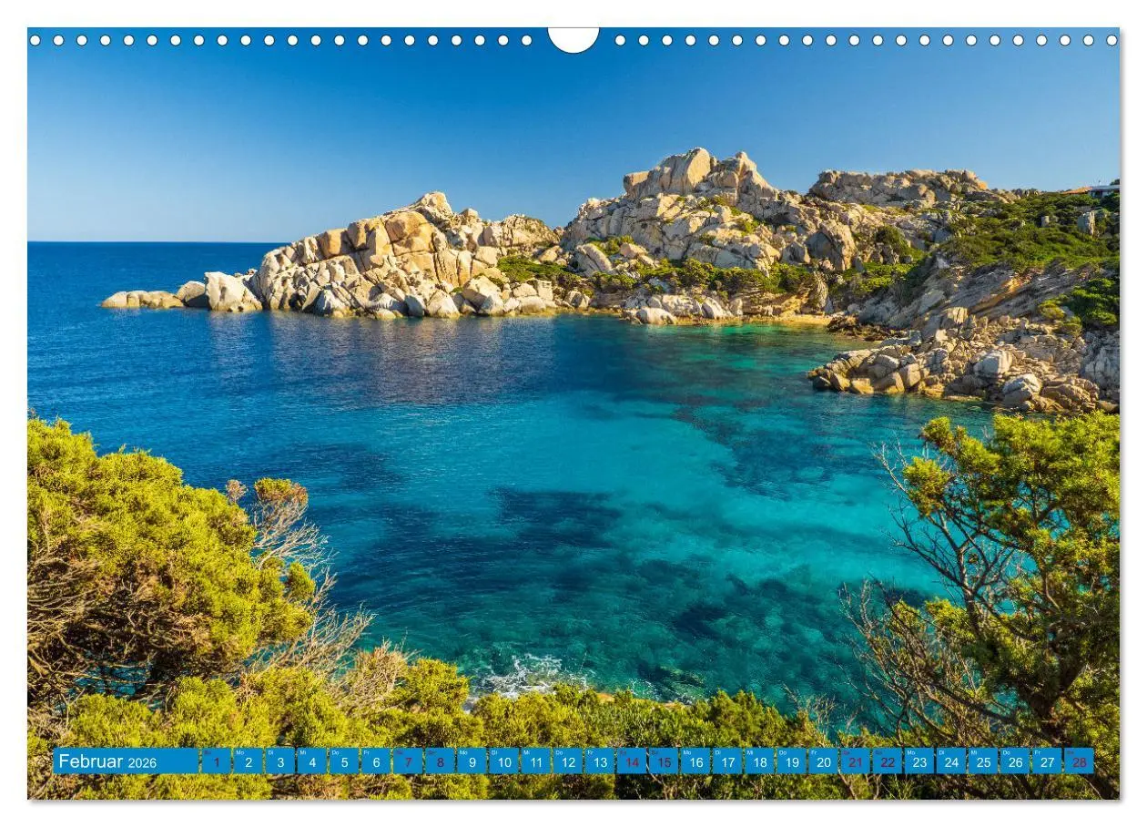 Bild: 9783457590706 | Sardinien mit Korsika (Wandkalender 2026 DIN A3 quer), CALVENDO...