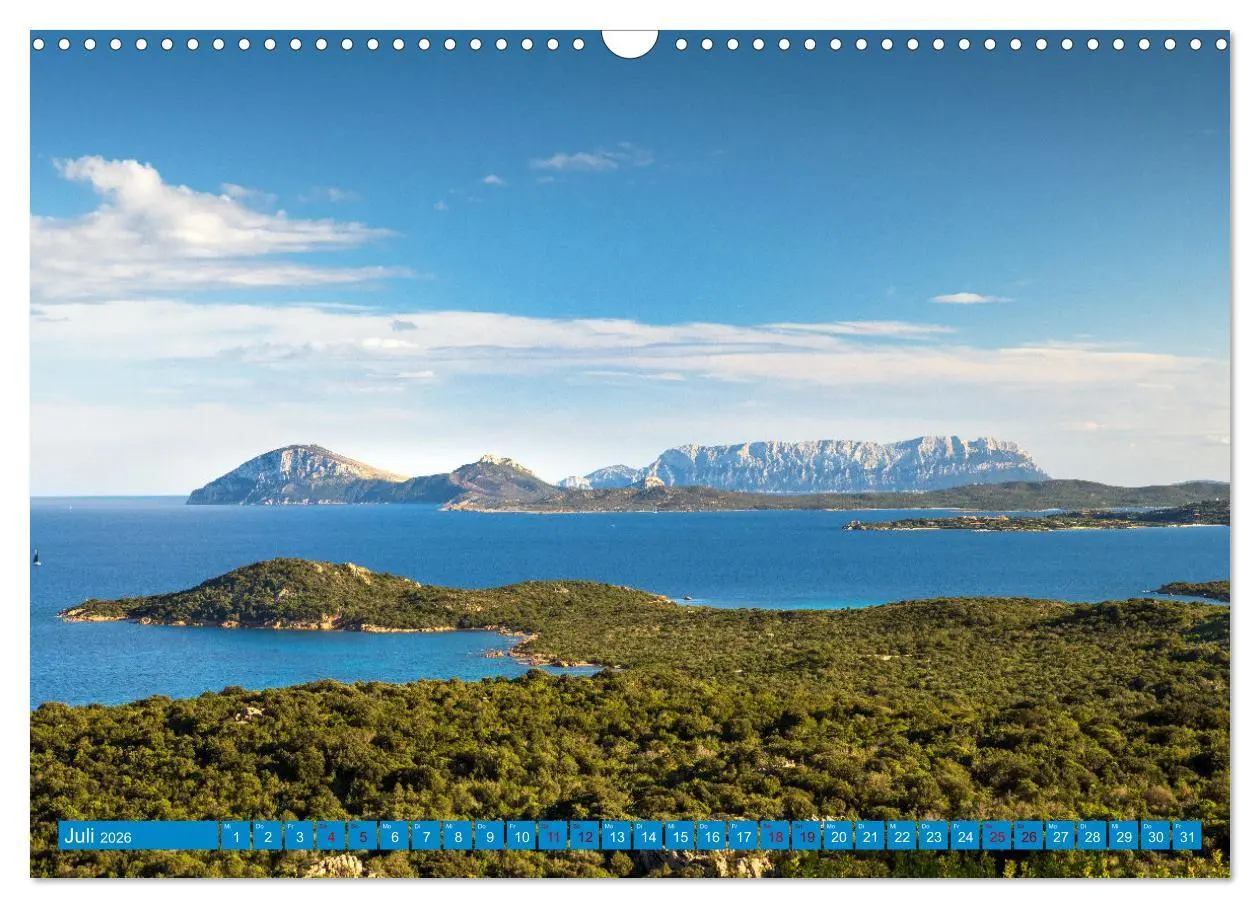 Bild: 9783457590706 | Sardinien mit Korsika (Wandkalender 2026 DIN A3 quer), CALVENDO...