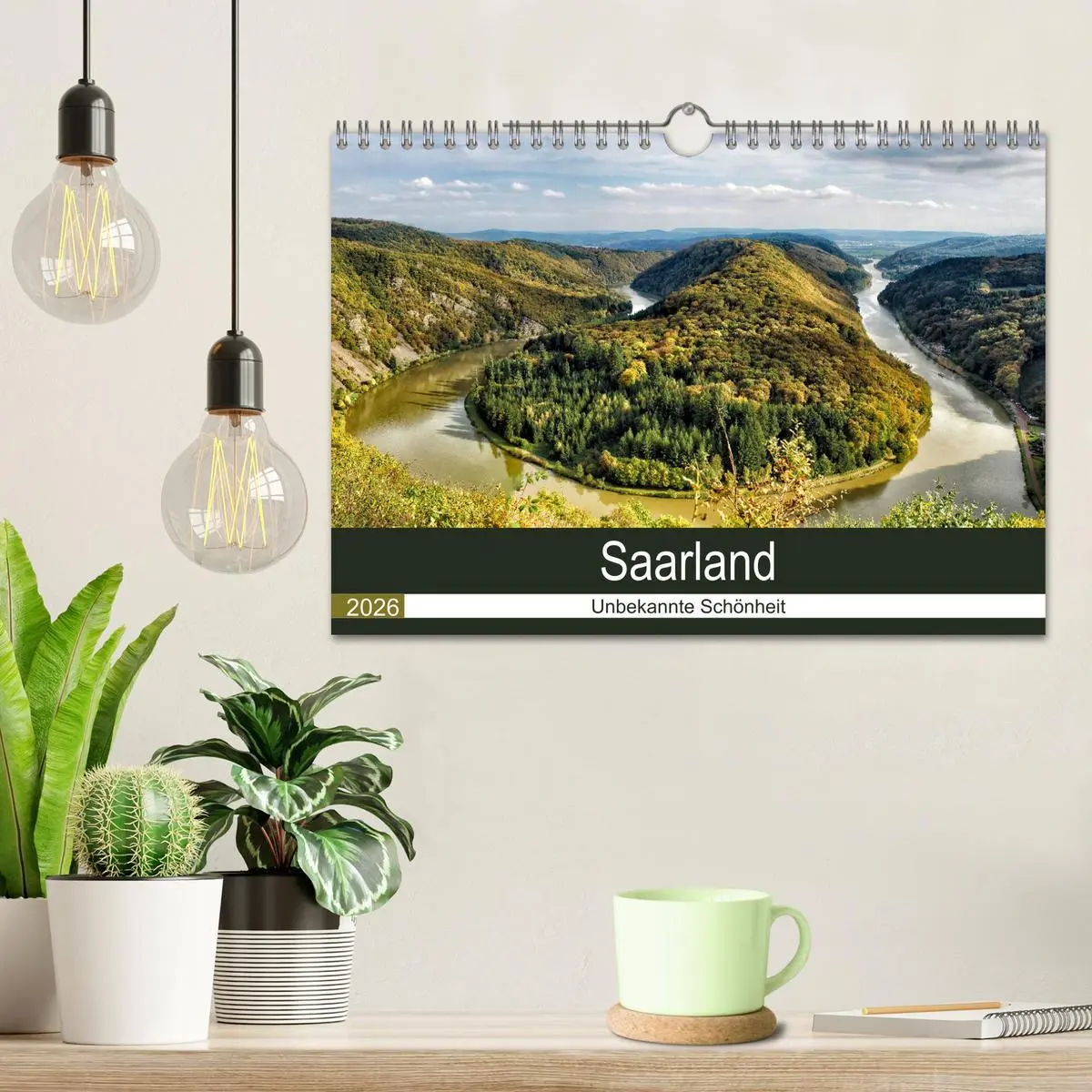 Bild: 9783516060706 | Saarland - unbekannte Schönheit (Wandkalender 2026 DIN A4 quer),...