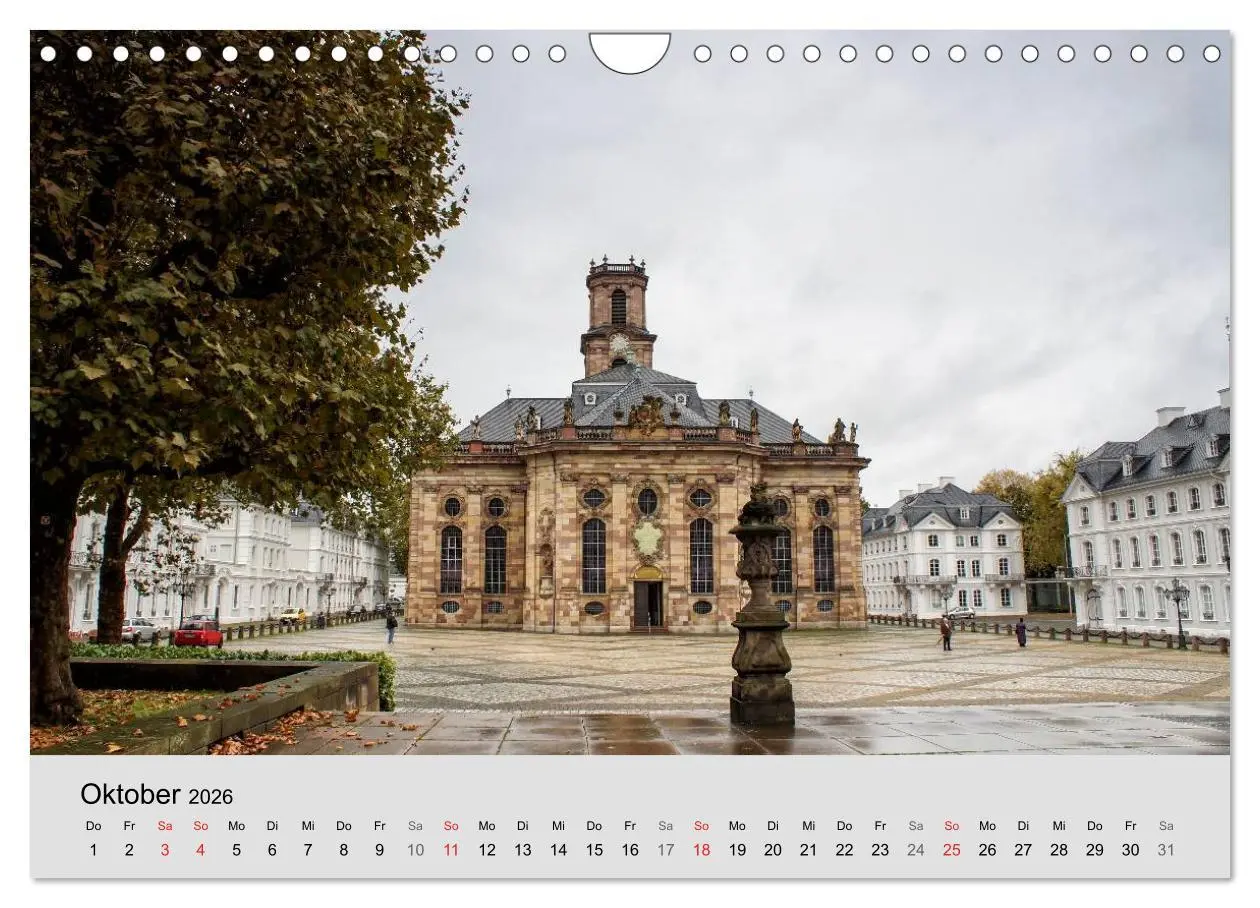 Bild: 9783516060706 | Saarland - unbekannte Schönheit (Wandkalender 2026 DIN A4 quer),...