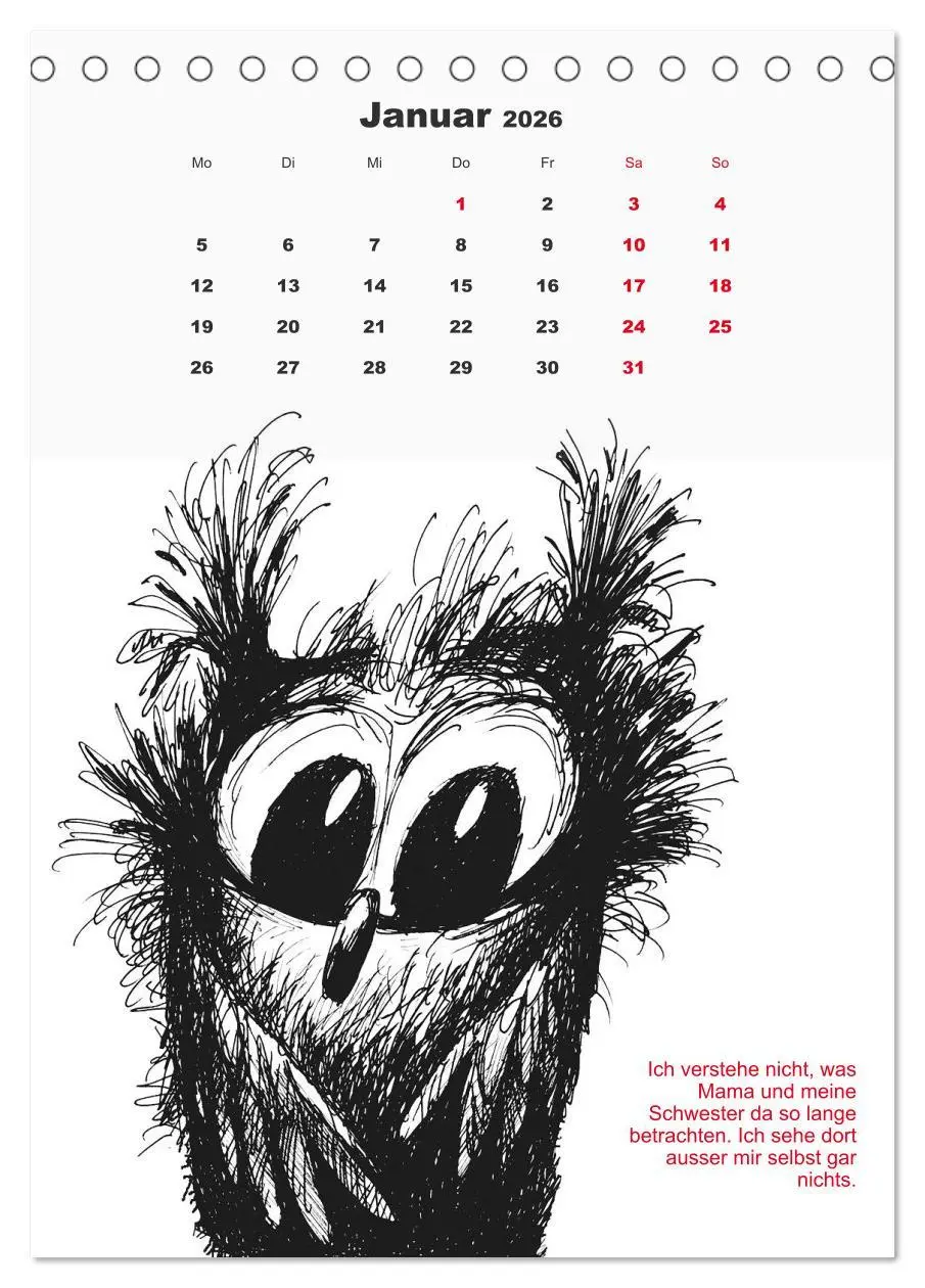 Bild: 9783516370706 | Vor dem Spiegel 2026 (Tischkalender 2026 DIN A5 hoch), CALVENDO...