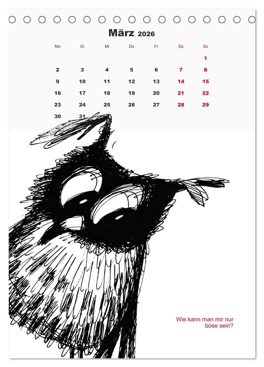 Bild: 9783516370706 | Vor dem Spiegel 2026 (Tischkalender 2026 DIN A5 hoch), CALVENDO...