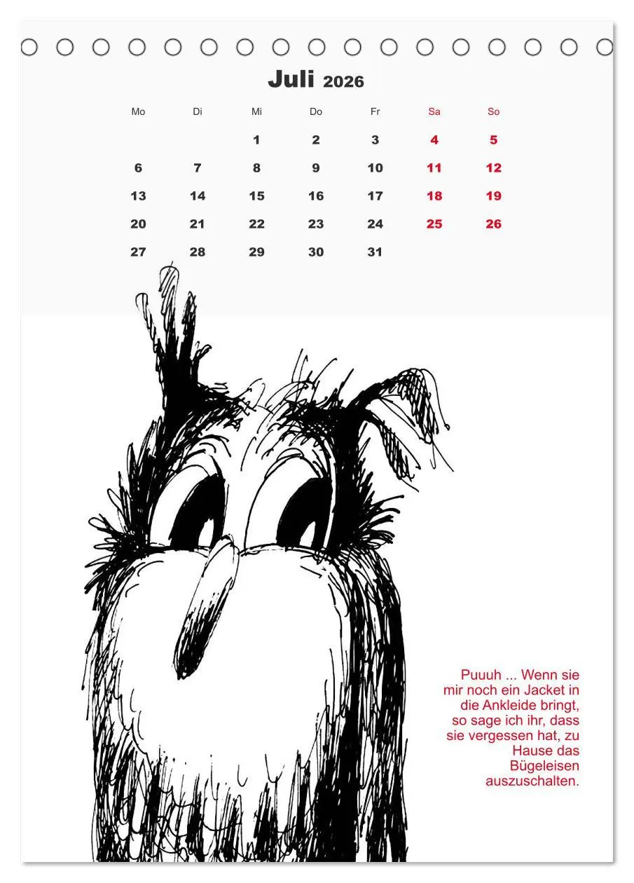 Bild: 9783516370706 | Vor dem Spiegel 2026 (Tischkalender 2026 DIN A5 hoch), CALVENDO...