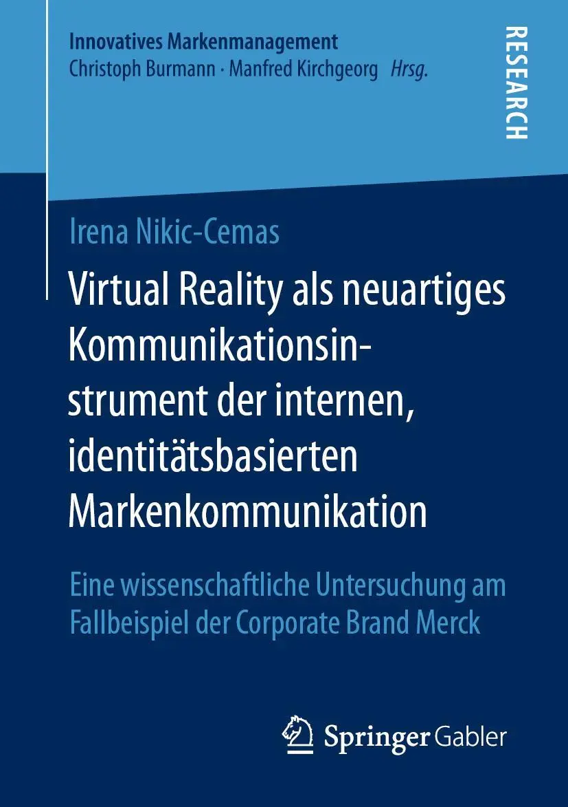 Cover: 9783658320706 | Virtual Reality als neuartiges Kommunikationsinstrument der...