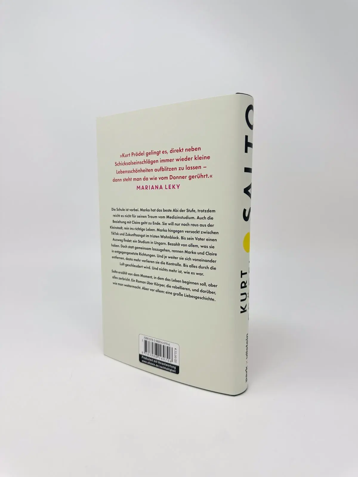 Bild: 9783988160706 | Salto | Kurt Prödel | Buch | 272 S. | Deutsch | 2026 | park x ullstein