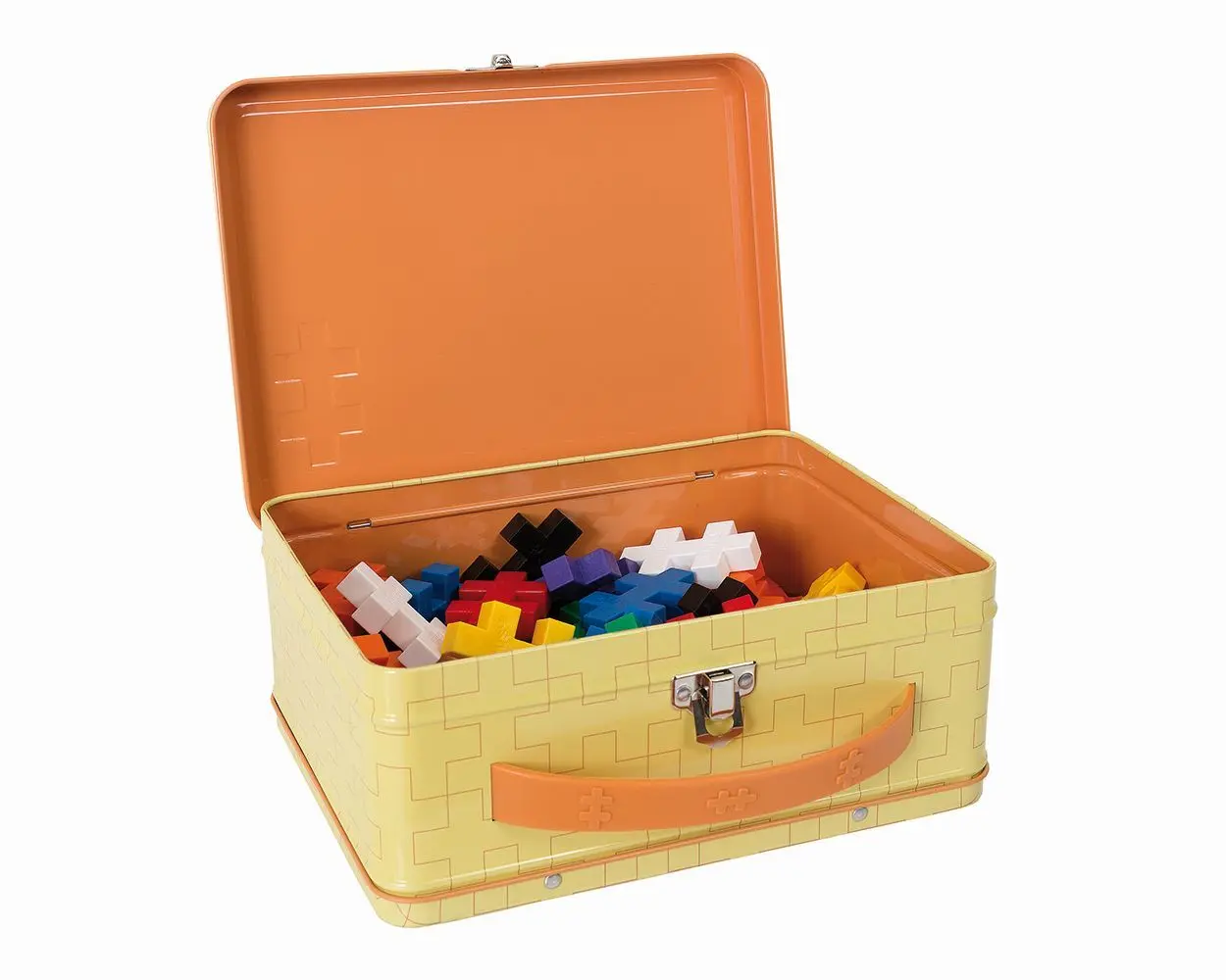Bild: 5710409200806 | Plus Plus,70 Kreativ Bausteine BIG Metallbox | 9603274 | 2023
