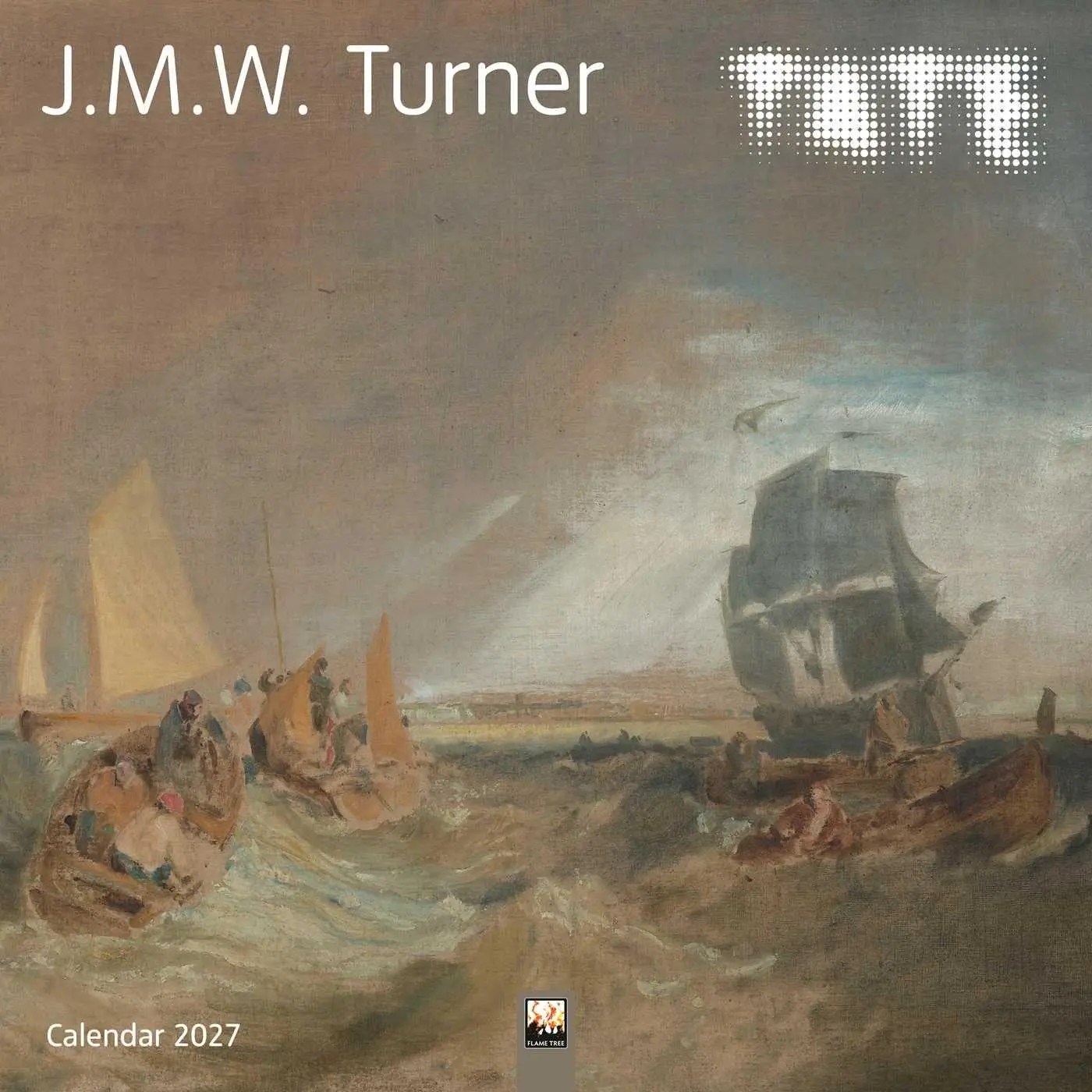 Cover: 9781806940806 | Tate: J.M.W. Turner 2027 - Original Flame Tree Publishing-Kalender...