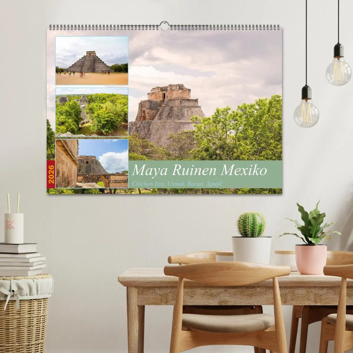 Bild: 9783457580806 | Maya Ruinen Mexiko (Wandkalender 2026 DIN A2 quer), CALVENDO...
