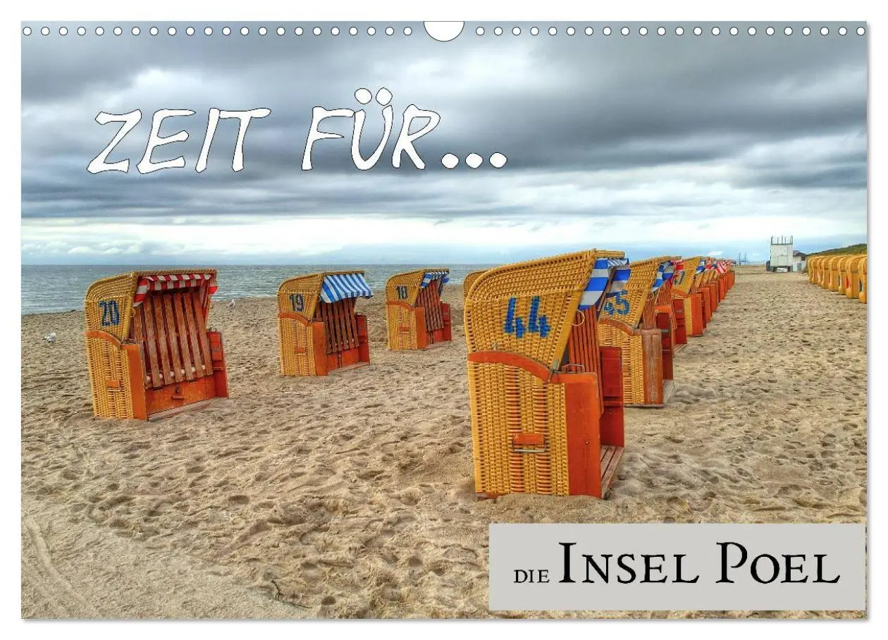 Cover: 9783457960806 | Zeit für... die Insel Poel (Wandkalender 2026 DIN A3 quer),...