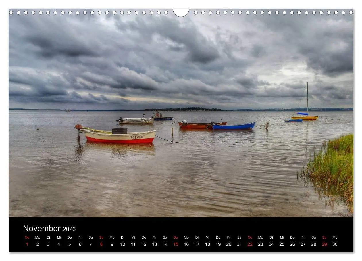 Bild: 9783457960806 | Zeit für... die Insel Poel (Wandkalender 2026 DIN A3 quer),...