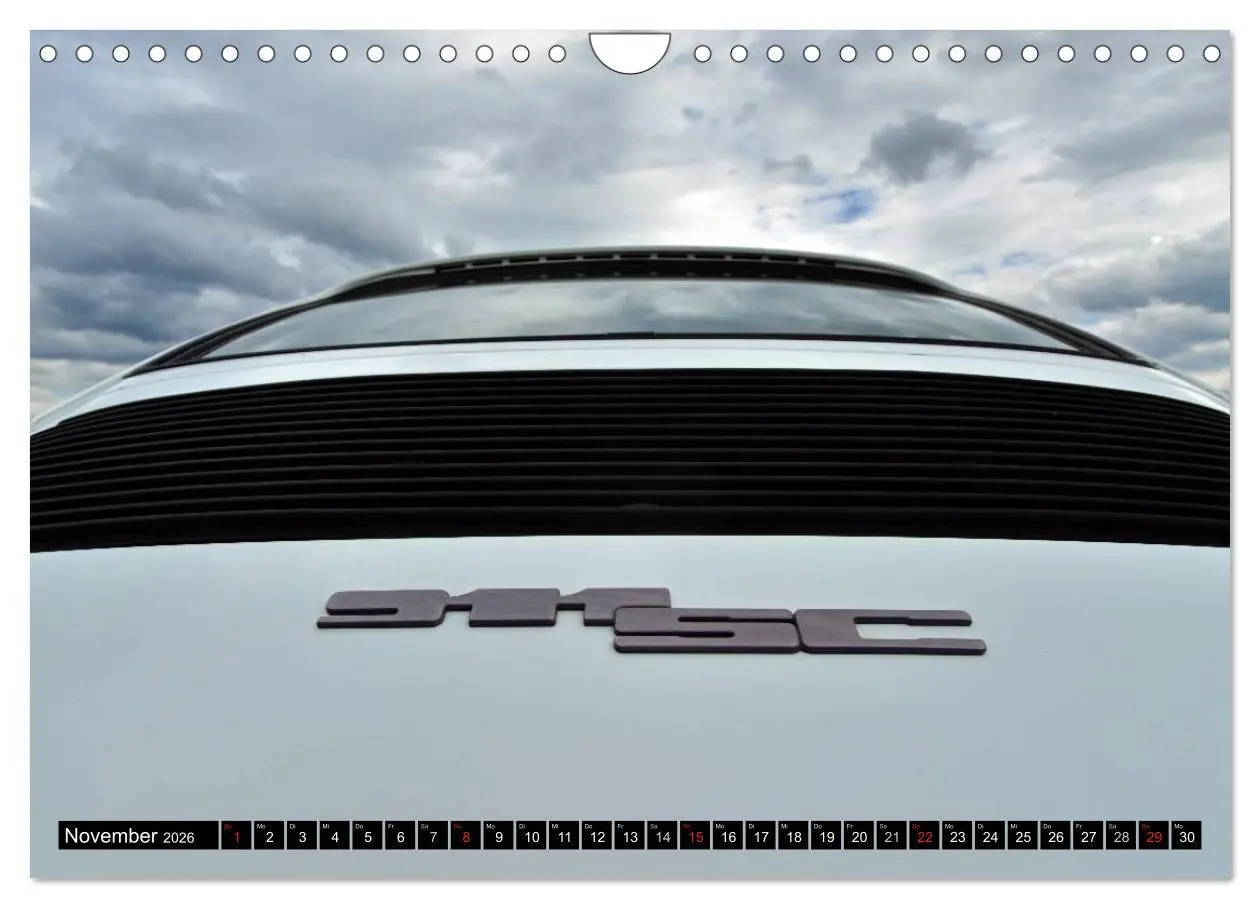 Bild: 9783516050806 | Porsche 911 SC pure Ästhetik (Wandkalender 2026 DIN A4 quer),...