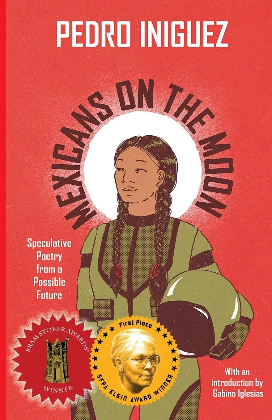 Cover: 9798989630806 | Mexicans on the Moon | Speculative Poetry from a Possible Future