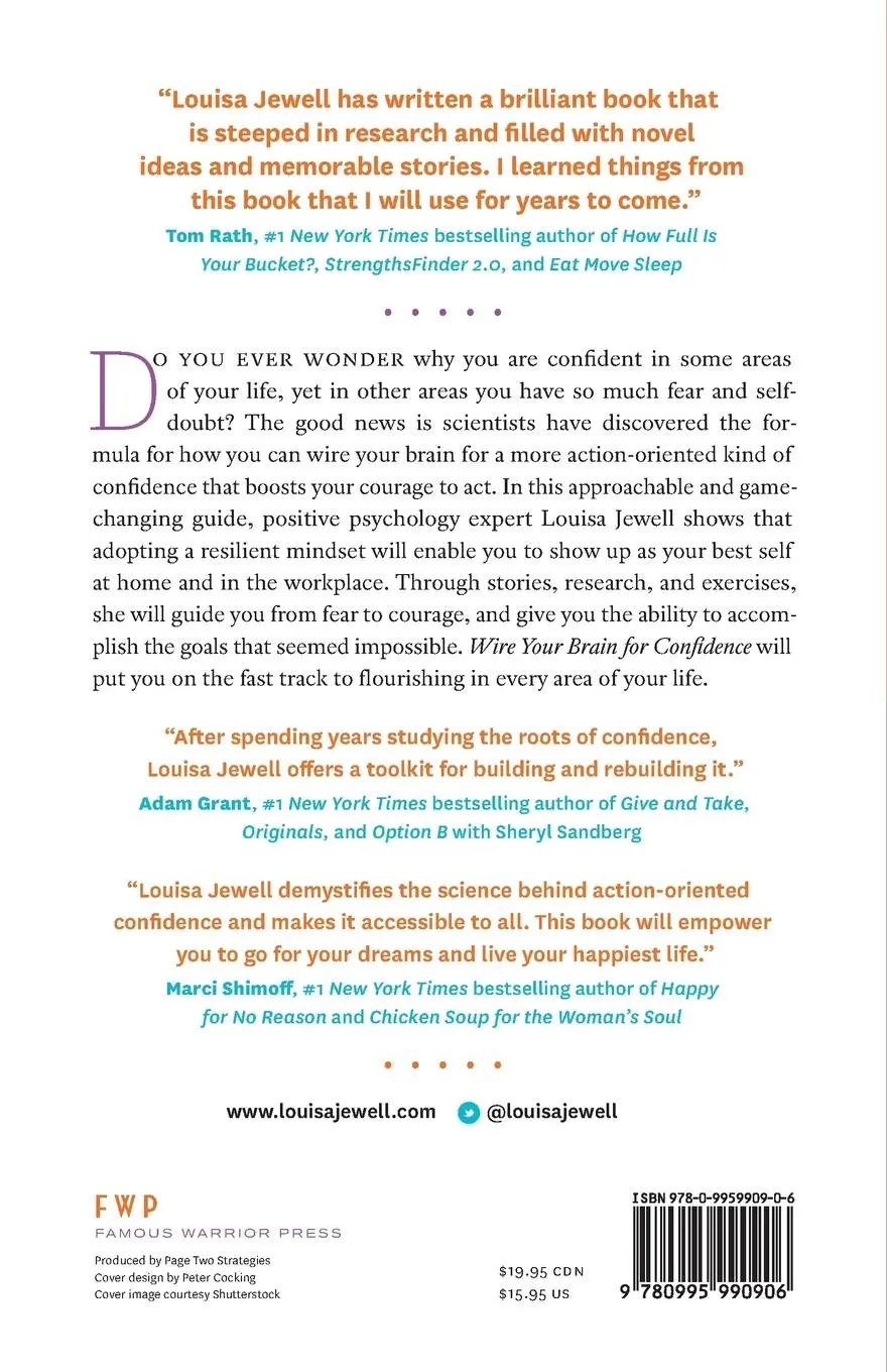 Rückseite: 9780995990906 | Wire Your Brain for Confidence | The Science of Conquering Self-Doubt