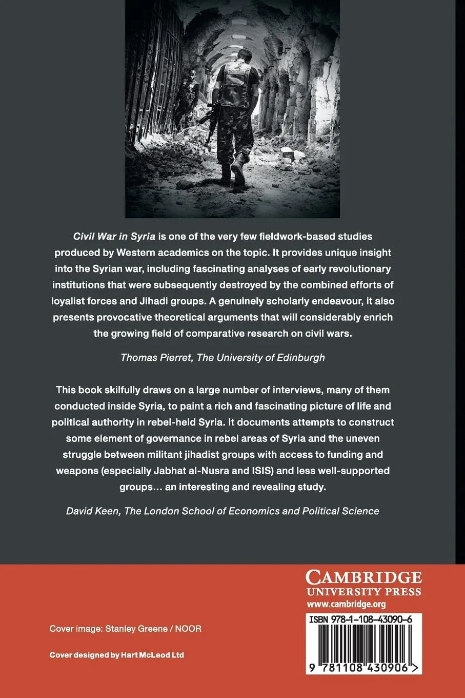 Rückseite: 9781108430906 | Civil War in Syria | Adam Baczko (u. a.) | Taschenbuch | Englisch