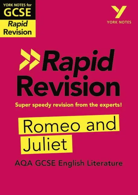 Cover: 9781292270906 | York Notes for AQA GCSE (9-1) Rapid Revision: Romeo and Juliet | Buch