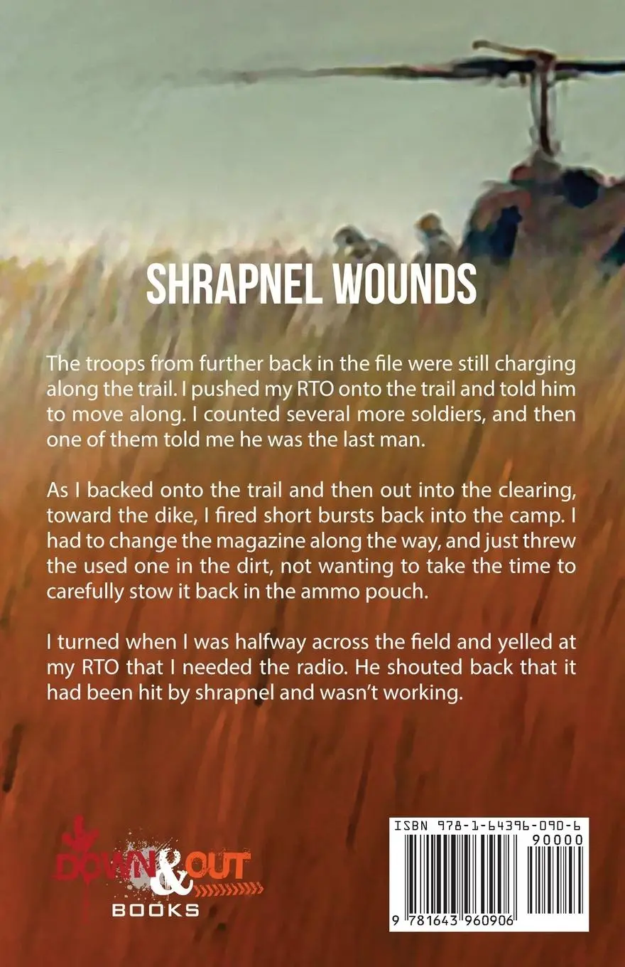 Rückseite: 9781643960906 | Shrapnel Wounds | An Infantry Lieutenant's Vietnam War Memoir | Buch