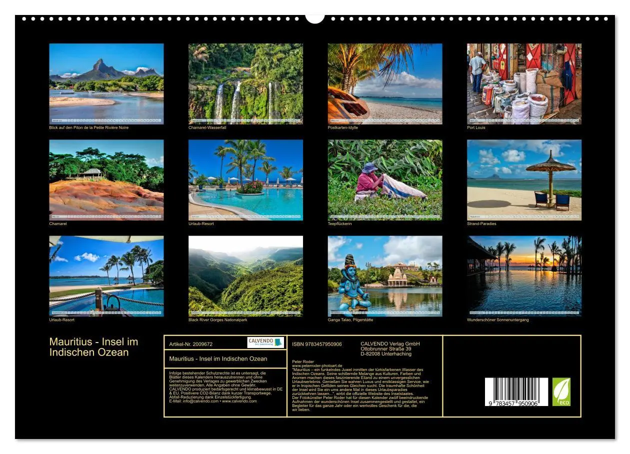 Bild: 9783457950906 | Mauritius - Insel im Indischen Ozean (hochwertiger Premium...