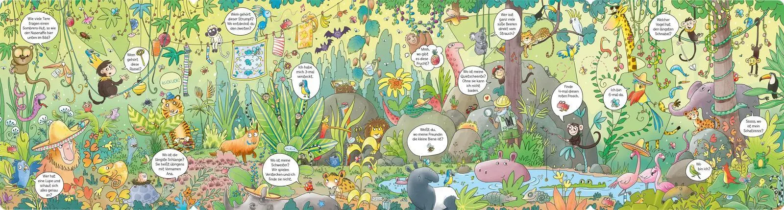 Bild: 9783480240906 | Das große Wimmel-Spiel-Spaß-Buch | Antje Hagemann | Buch | 12 S.