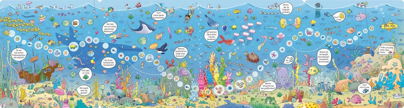 Bild: 9783480240906 | Das große Wimmel-Spiel-Spaß-Buch | Antje Hagemann | Buch | 12 S.