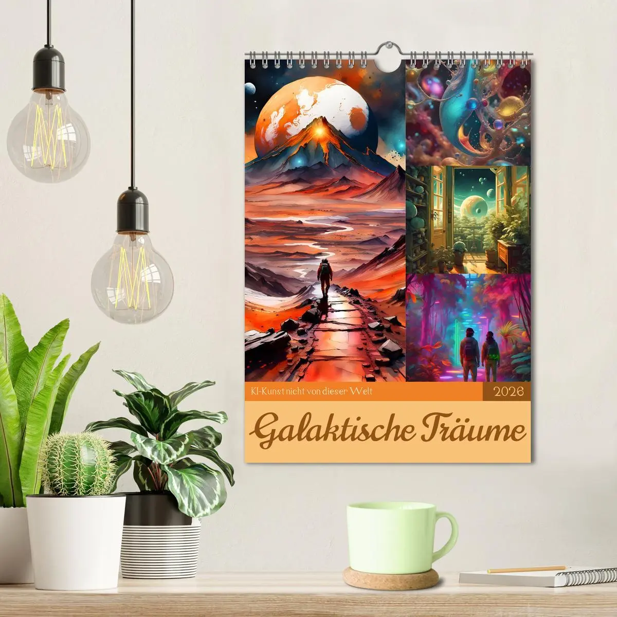 Bild: 9783516280906 | Galaktische Träume (Wandkalender 2026 DIN A4 hoch), CALVENDO...