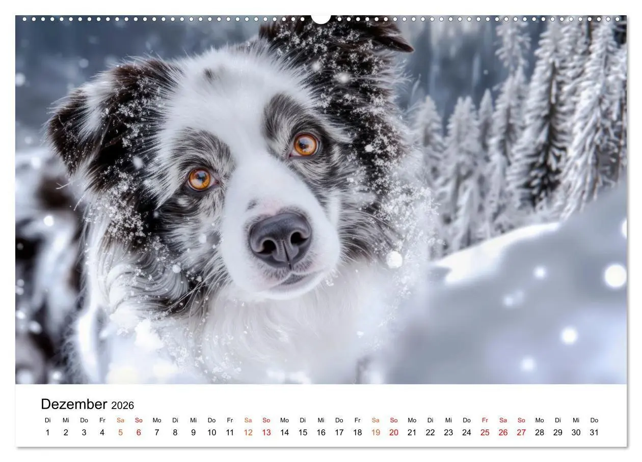 Bild: 9783516730906 | Border Collies Hüteprofis (hochwertiger Premium Wandkalender 2026...